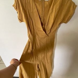 Yellow jumpsuit